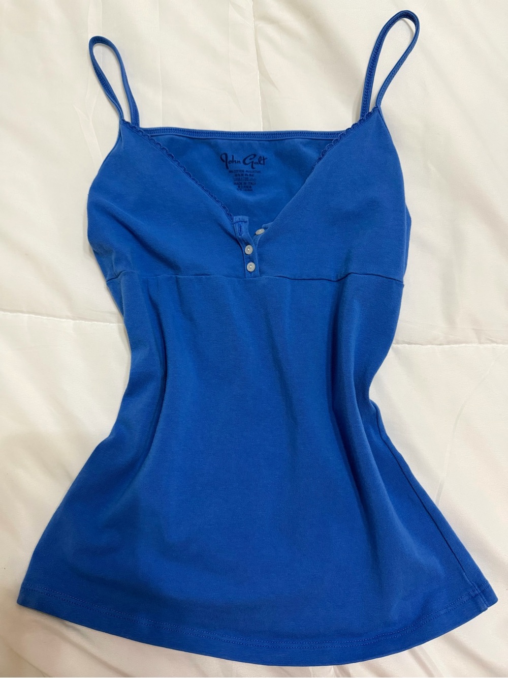 Brandy Melville Cobalt Blue Spaghetti Strap Cami